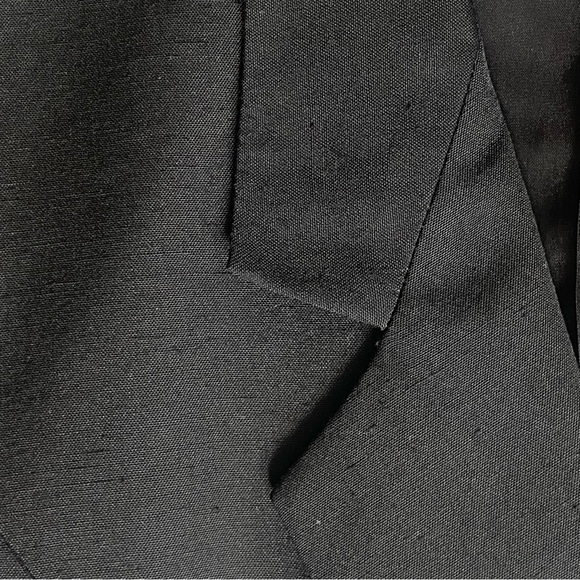 Ann Taylor Jacket/Blazer ~Size 10 ~Black ~Silk Blend ~Handsome Professional - Picture 5 of 14